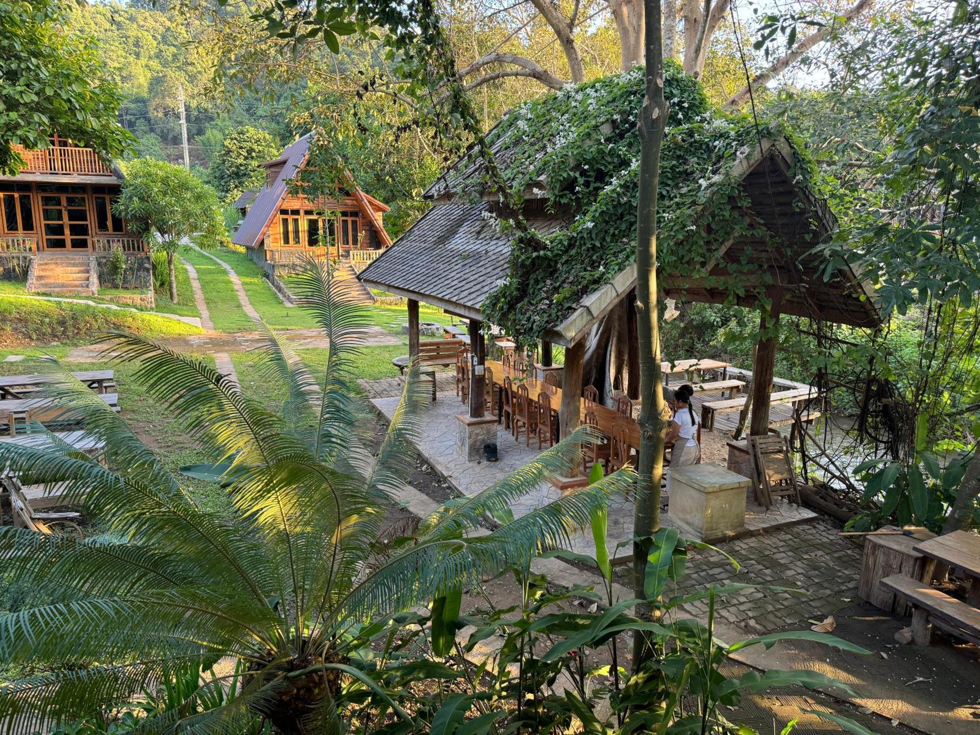 Ban Kaew Mo Ra Glamping & Restaurant Pang Mapha Exterior foto