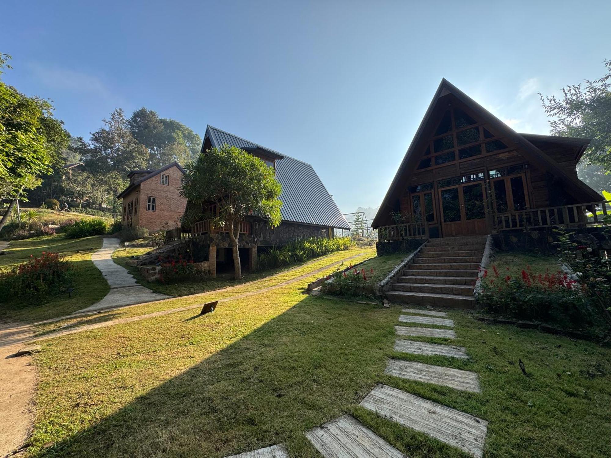 Ban Kaew Mo Ra Glamping & Restaurant Pang Mapha Exterior foto
